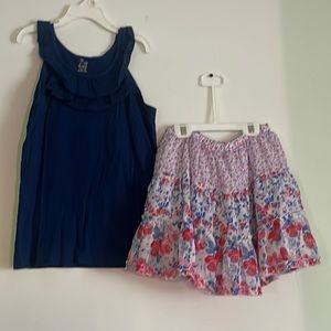 The 1989 Place tank top and skirt set